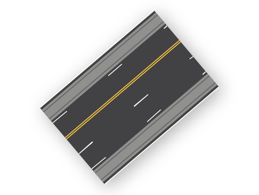 5 Lane (Dashed)
