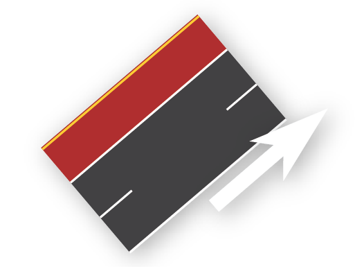 3 Lane One-Way (Left)