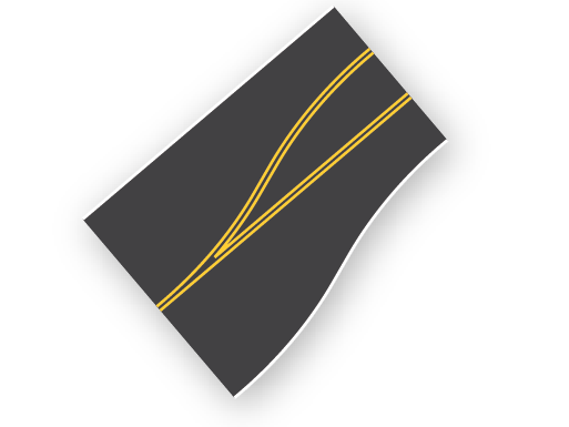 4 Lane (End Right Lane)