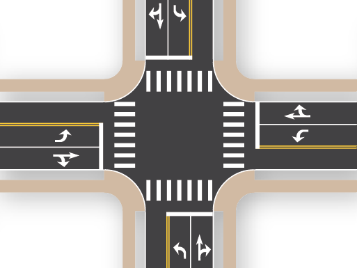 3×3 Intersection