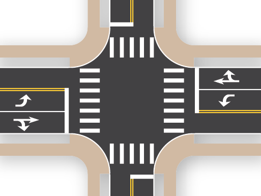 2×3 Intersection