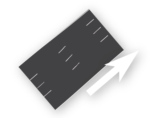 4 Lane (Parking) to 5 Lane (No Parking) (Add Right Lane)