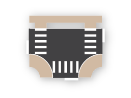 2×2 Intersection (3 Leg)