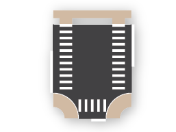 2×5 Intersection (3 Leg)