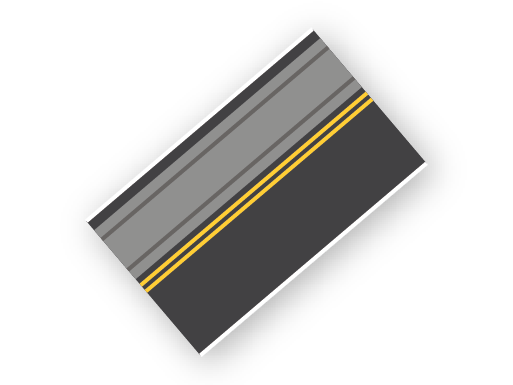 2 Lane (Asymmetrical)