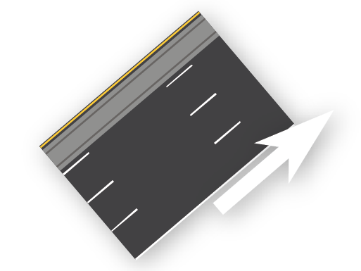 4 Lane One-Way (Left)