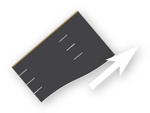 4 to 5 (Add Right Lane)