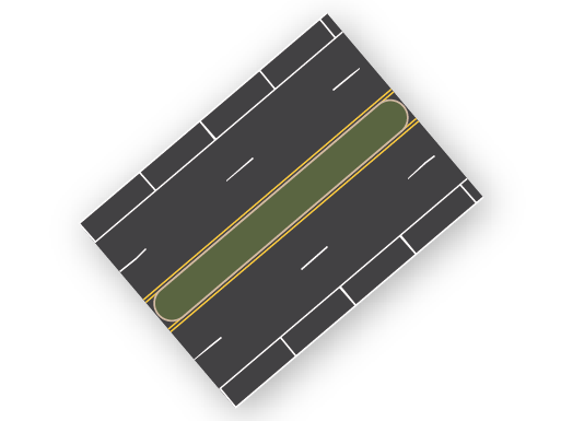 5 Lane (Median)
