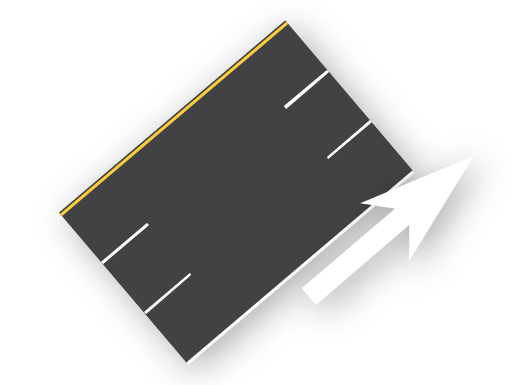 3 Lane (Dashed)