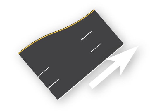 4 to 3 (End Left Lane)