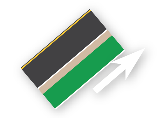 1 Lane One-Way (Right)