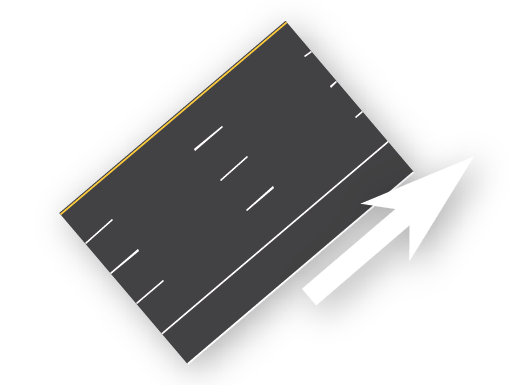 5 Lane (Right Solid)