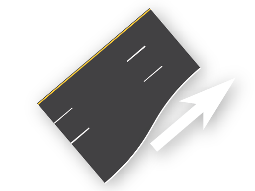 4 to 3 (End Right Lane)