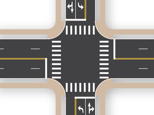 3×4 Intersection