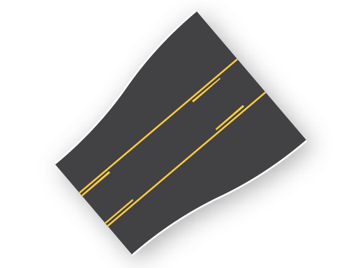 3 Lane (Begin/End)