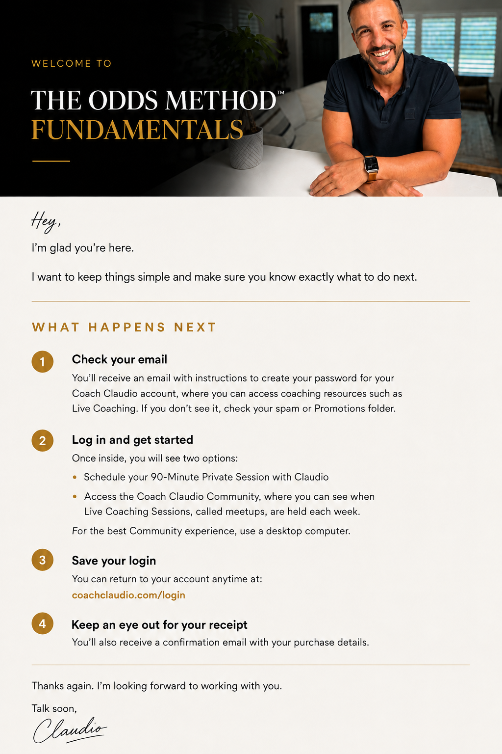 Welcome to The ODDS Method Fundamentals