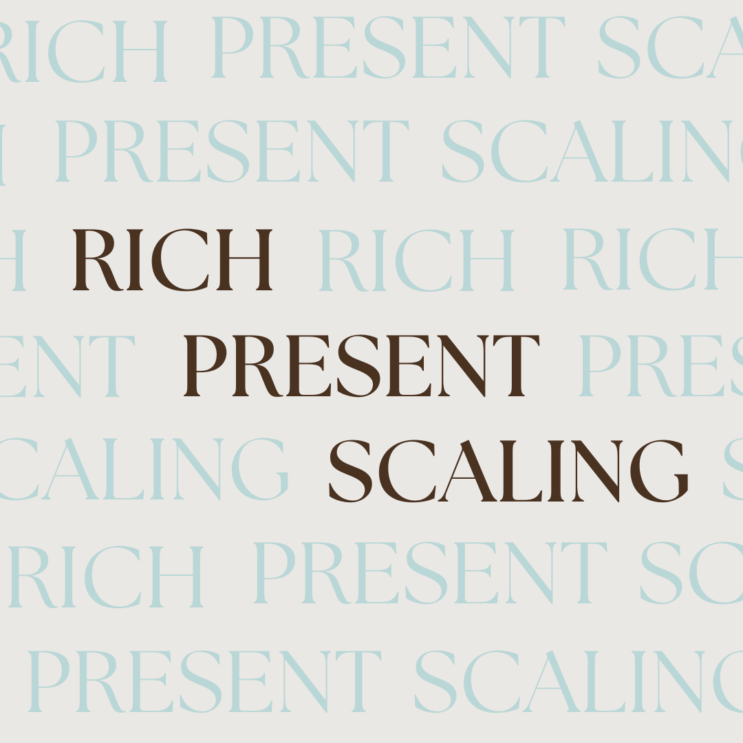 Rich. Present. Scaling. on Substack