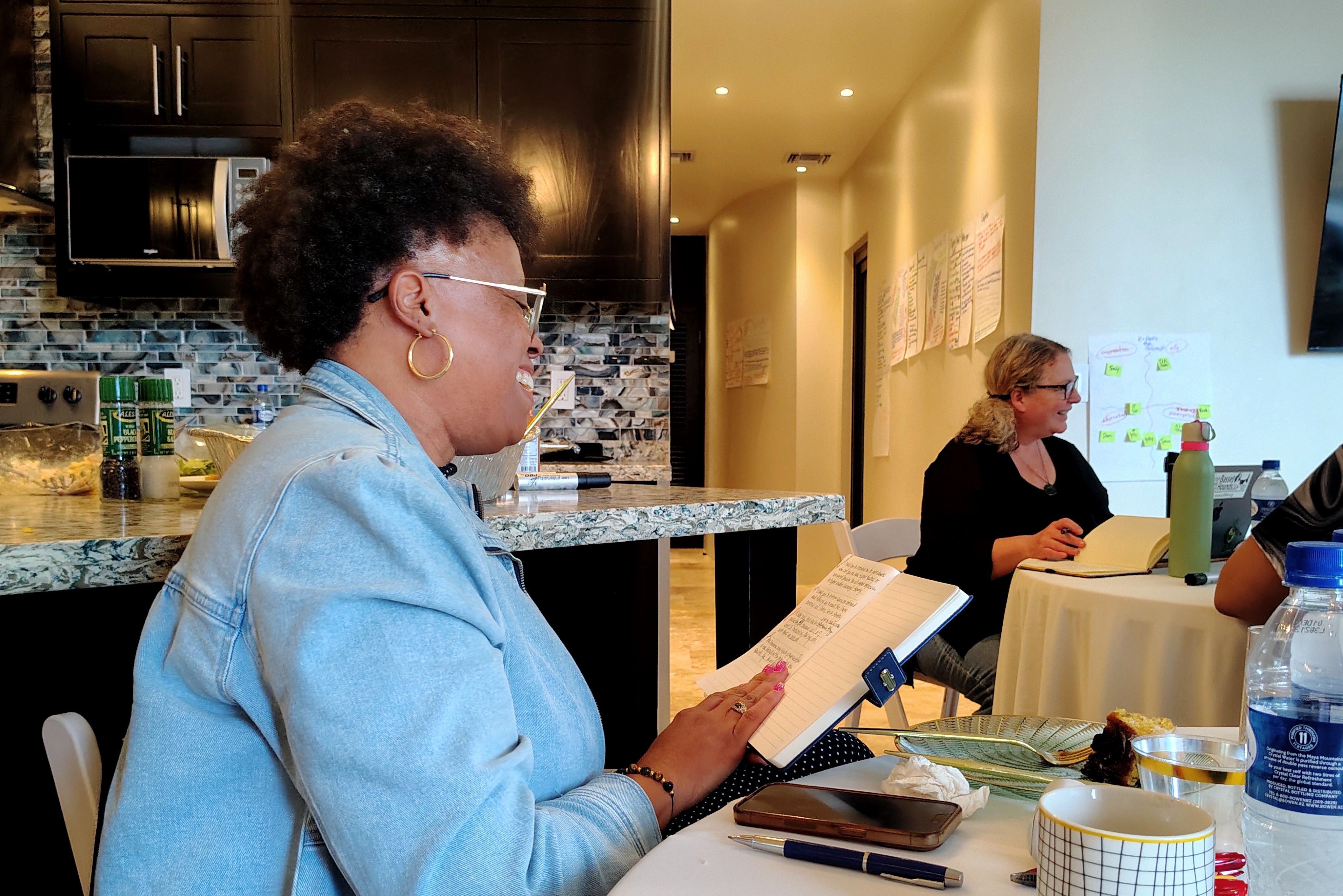 V+I Retreat — cohort journaling moment