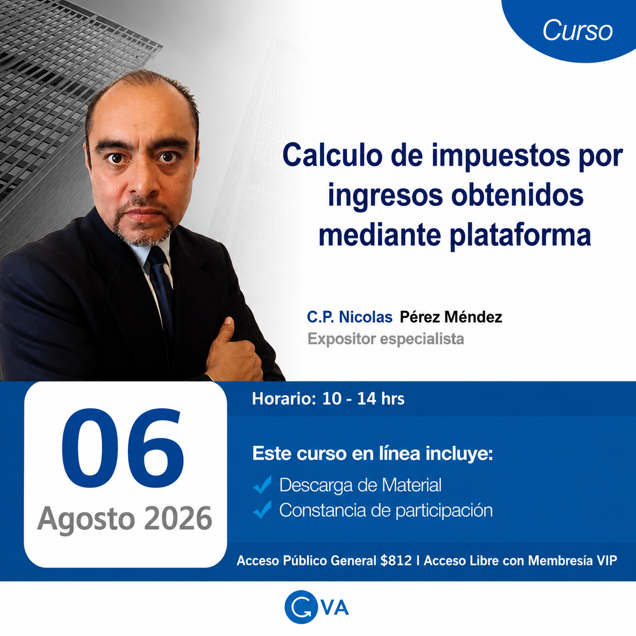 Curso en vivo GVA