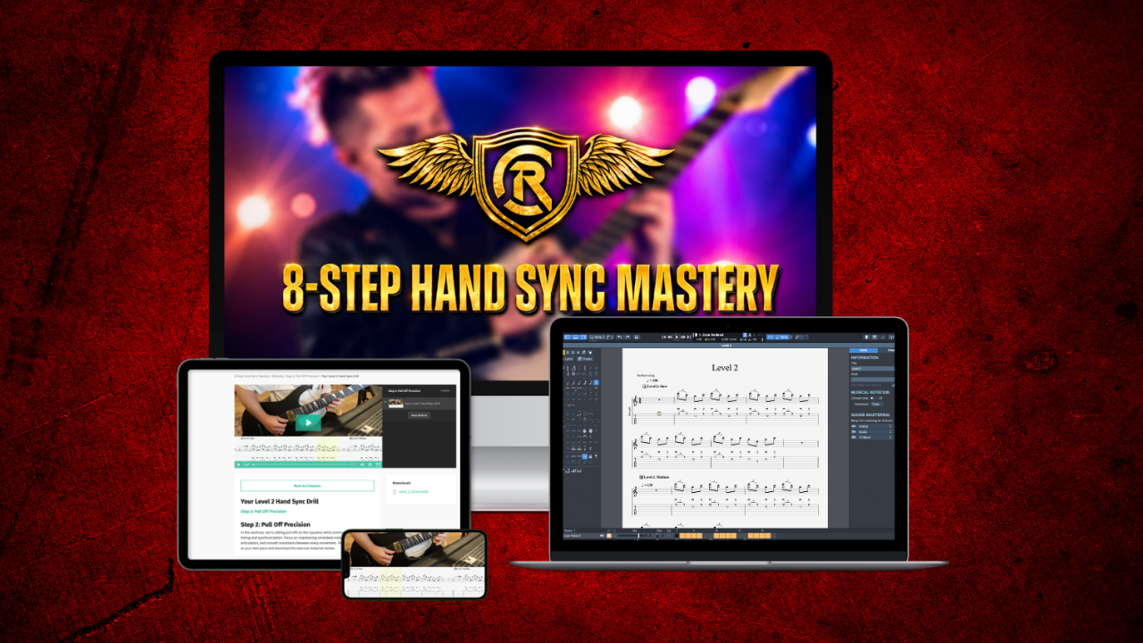 8-Step Hand Sync Mastery product mockup