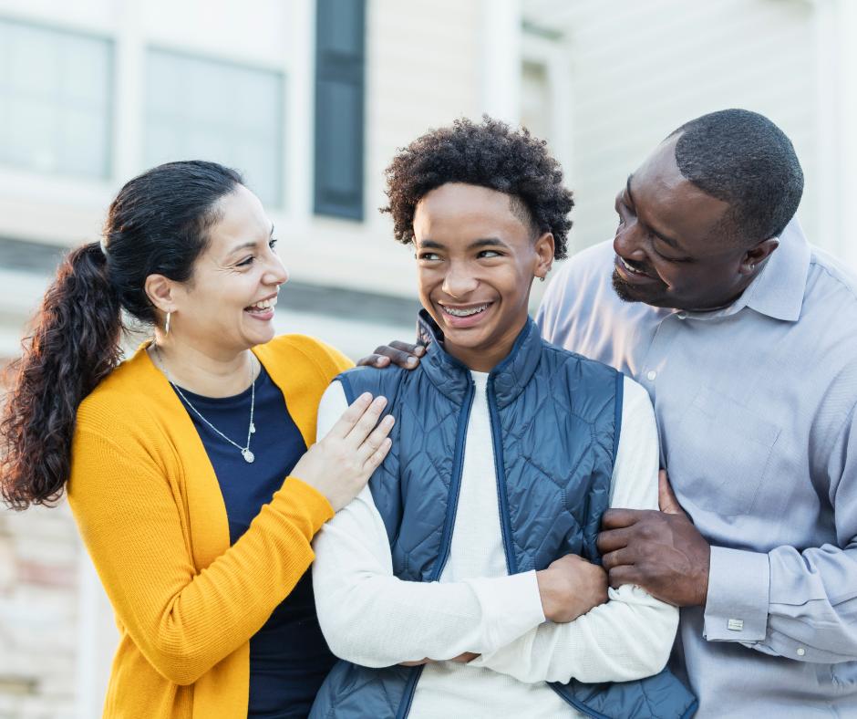 Parents and community members connecting