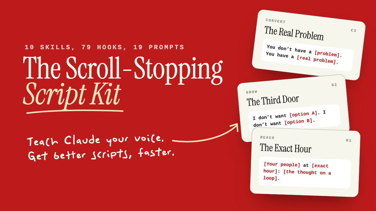 The Scroll-Stopping Script Kit