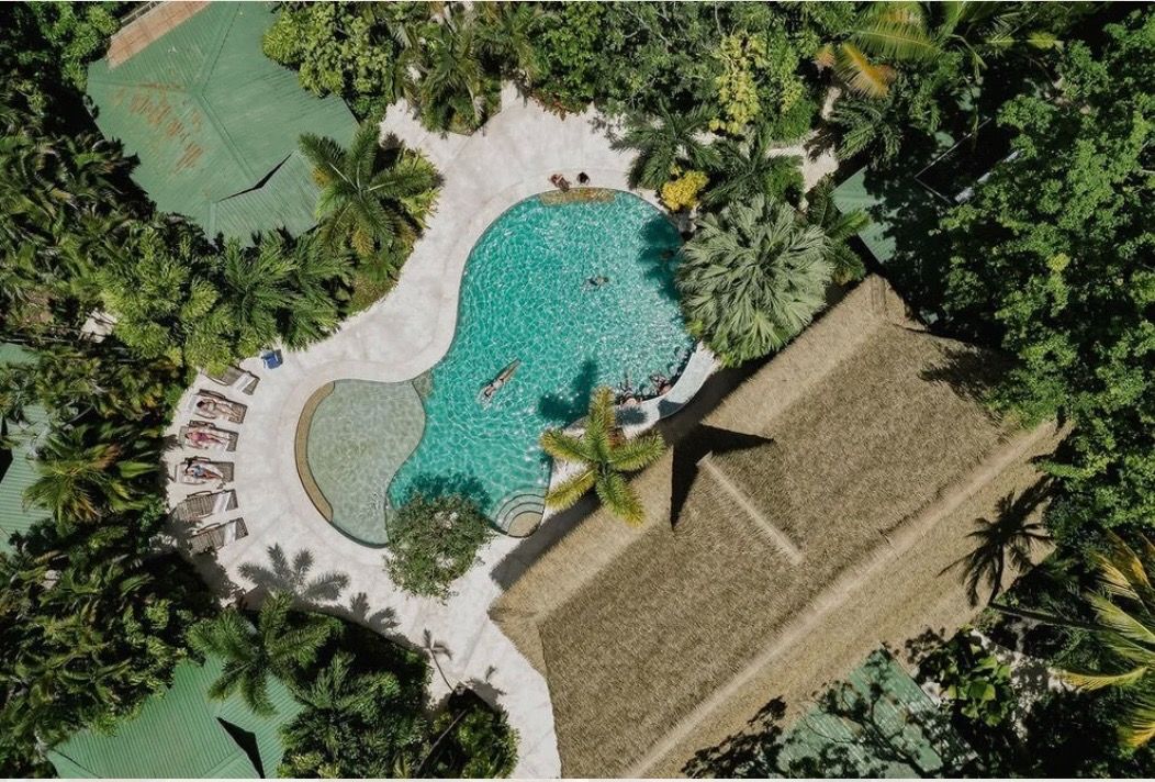 Paradise Villas pool in Nosara