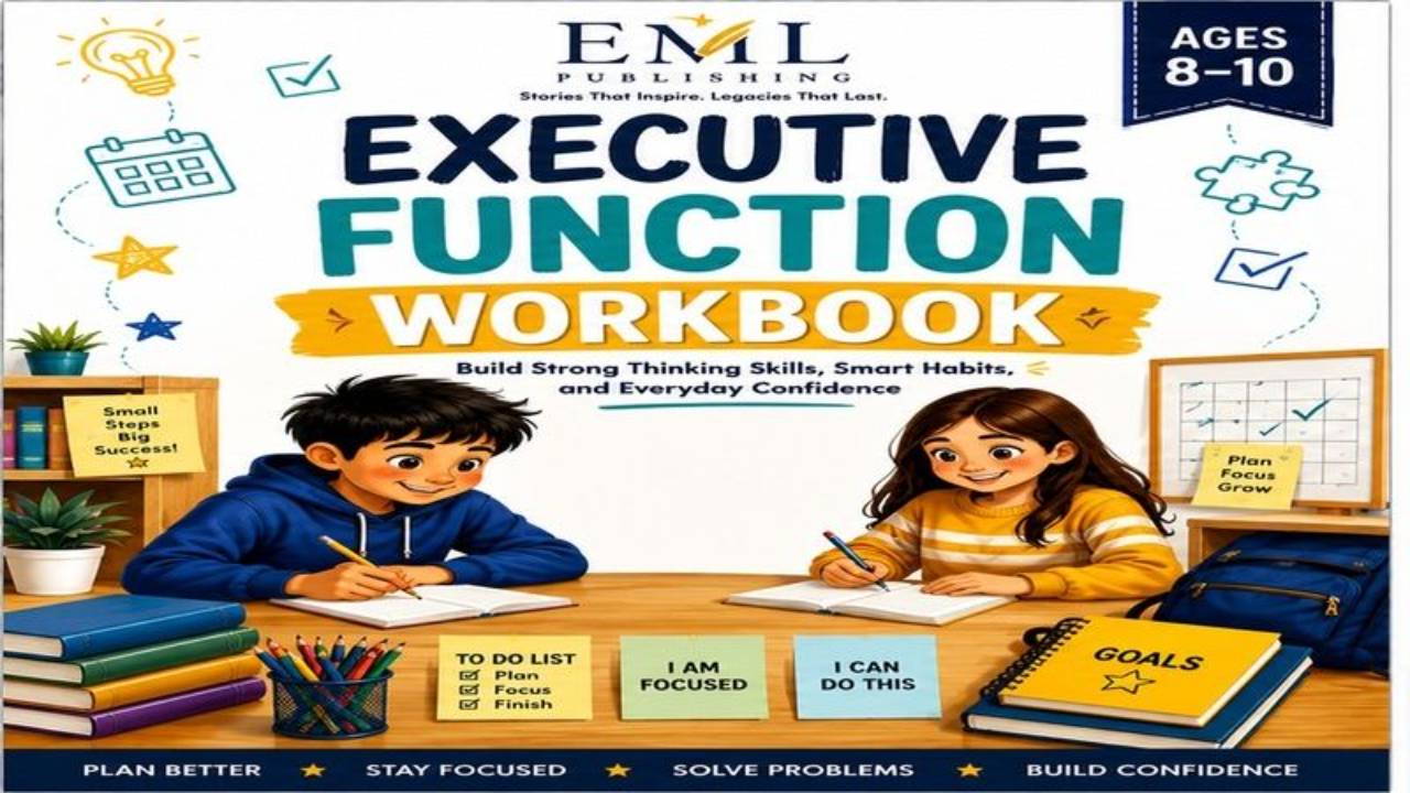 Featured EML executive function workbook preview