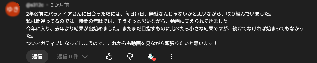 ParanoiaのYouTubeコメント 7