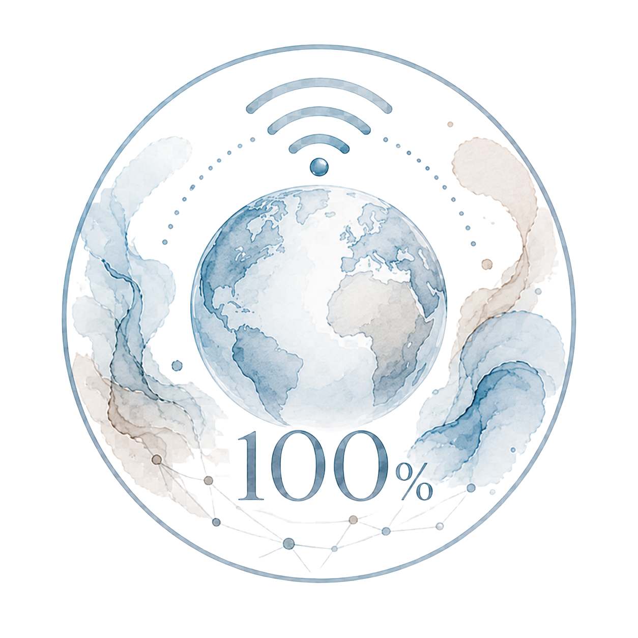 100% online