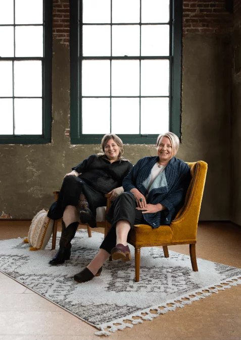 Hilary Kinavey and Dana Sturtevant