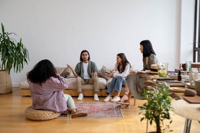 Group conversation and discussion
