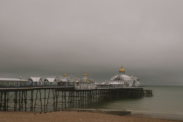 British seaside pier