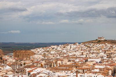 White hilltop village in Andalucia