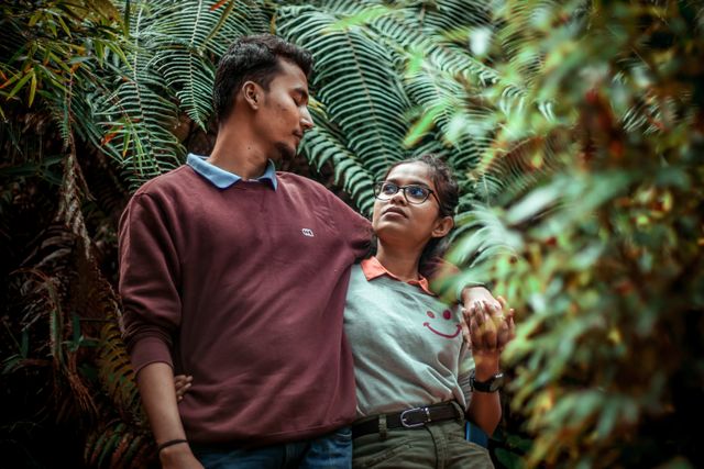 Two people who supported each other through difficult years