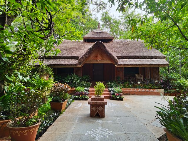 Ayurveda treatment centre building