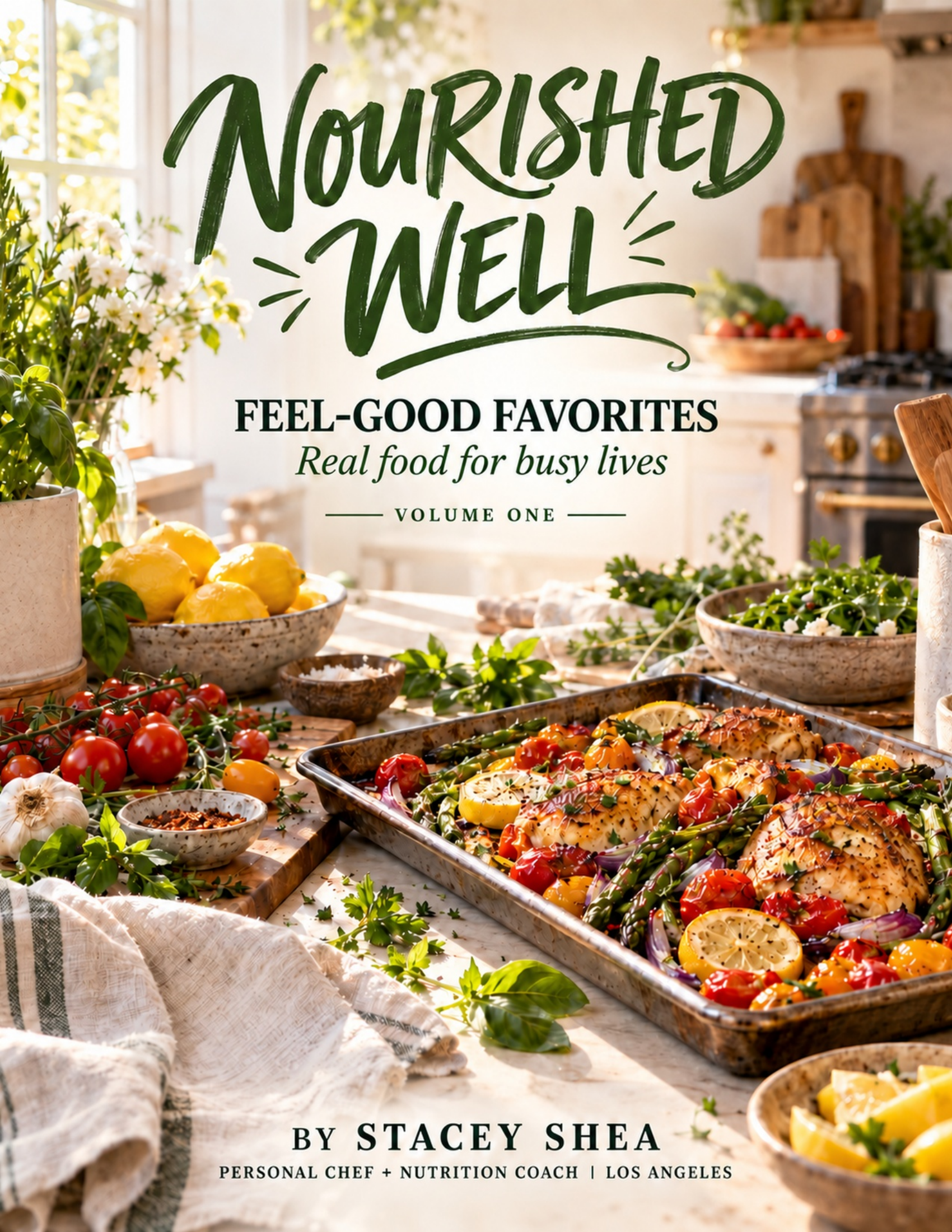 Nourished Well Feel-Good Favorites cookbook cover