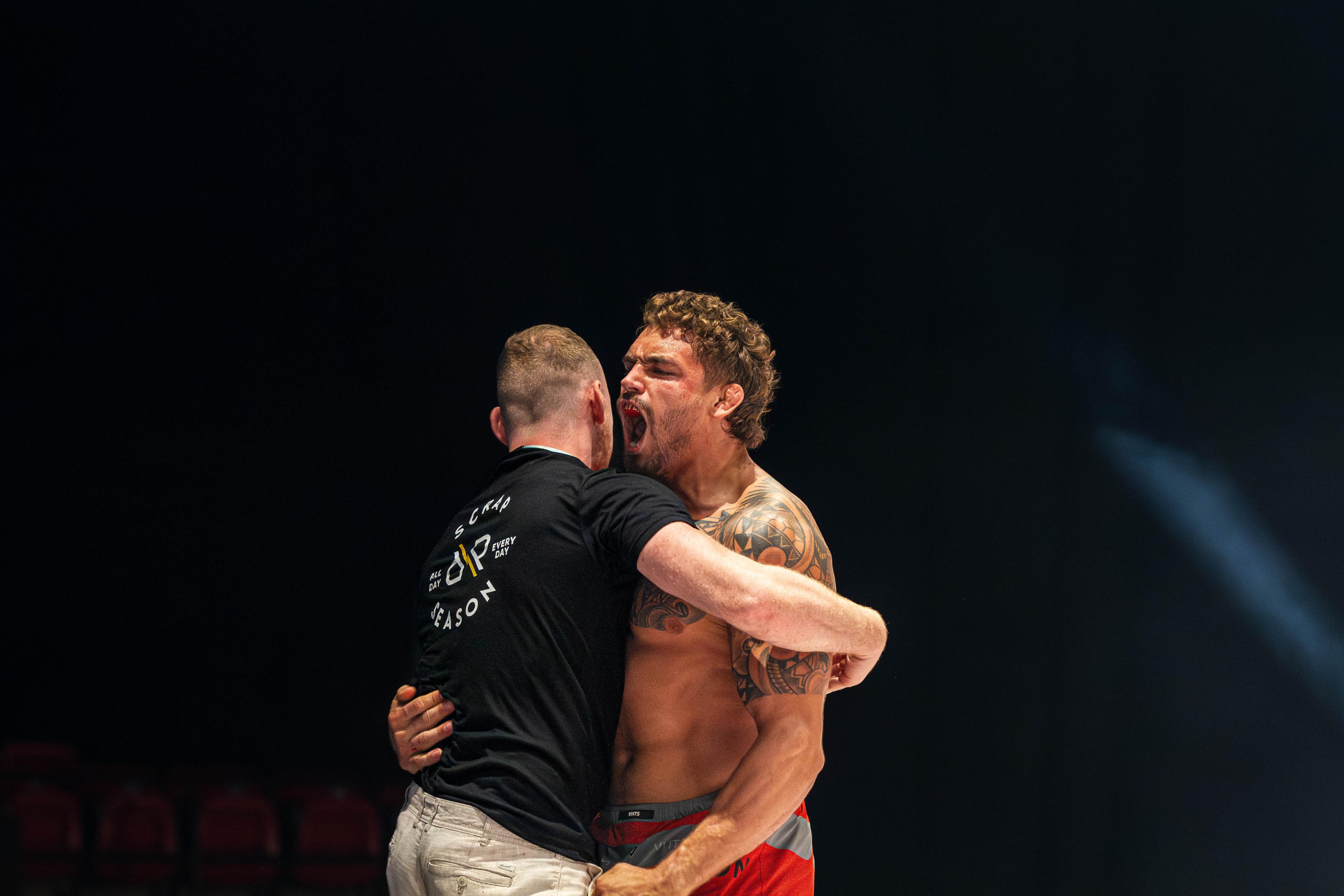 Dima with Nicky Rod after CJI victory