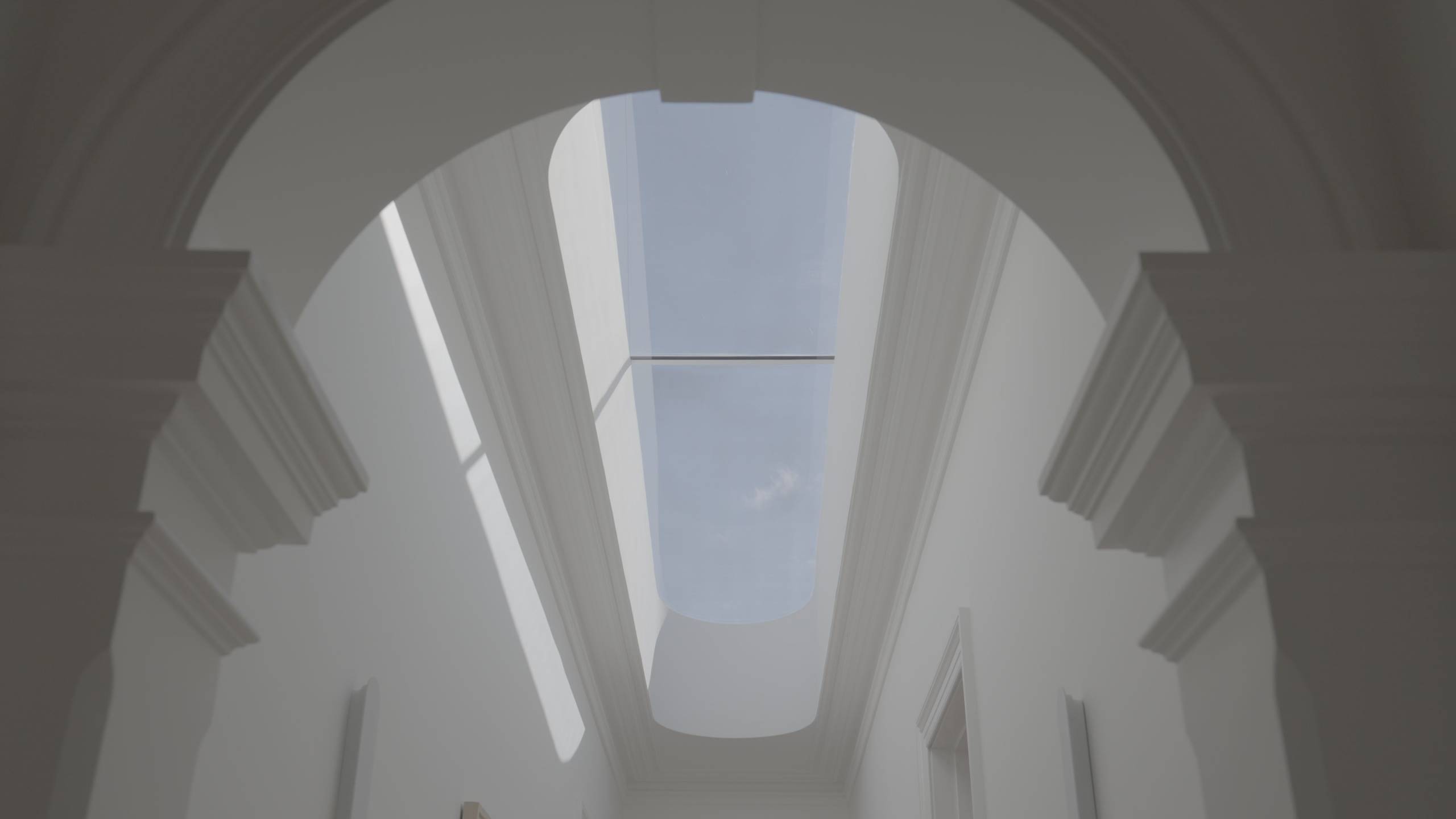 Skylight, flat S-Log3 as it came off the camera
