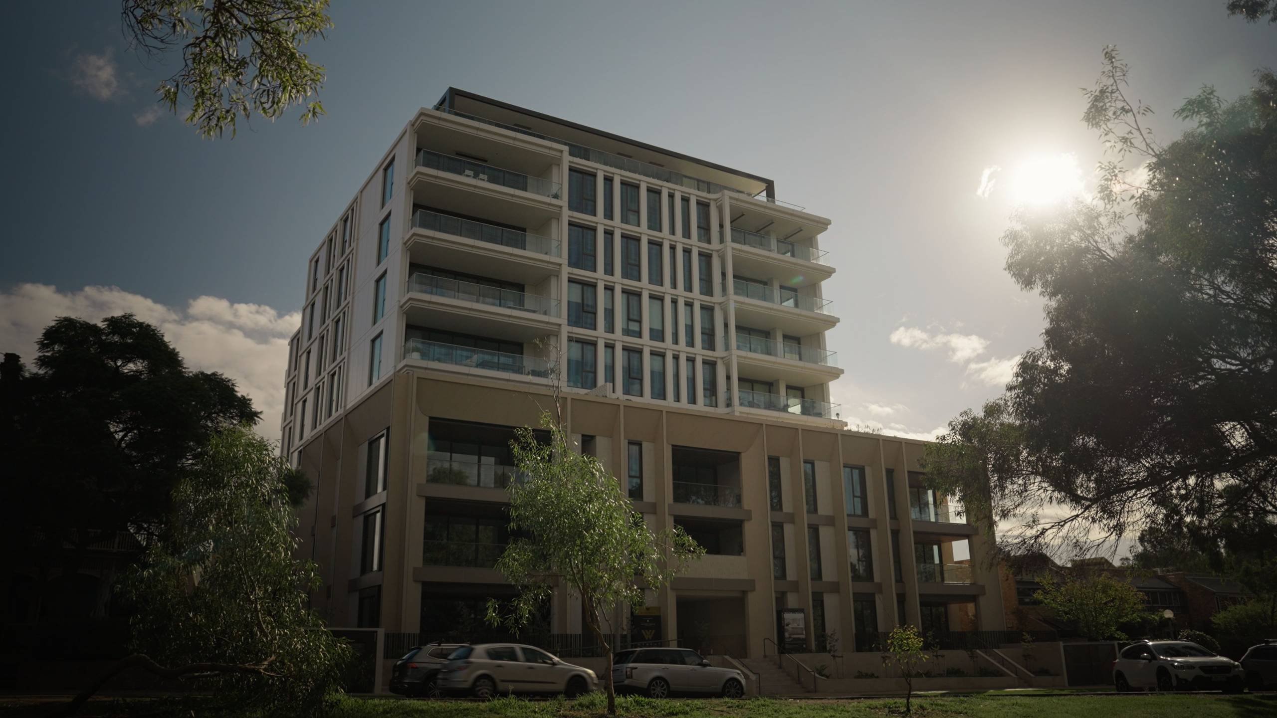Exterior, the delivered grade