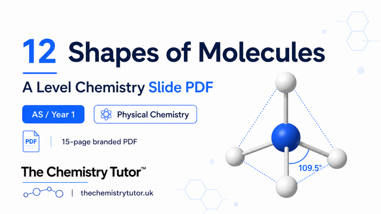 12 Shapes of Molecules thumbnail