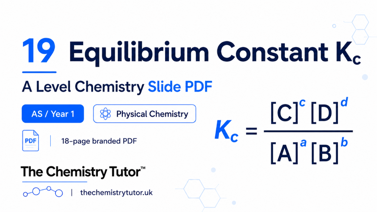 19 Equilibrium Constant Kc thumbnail