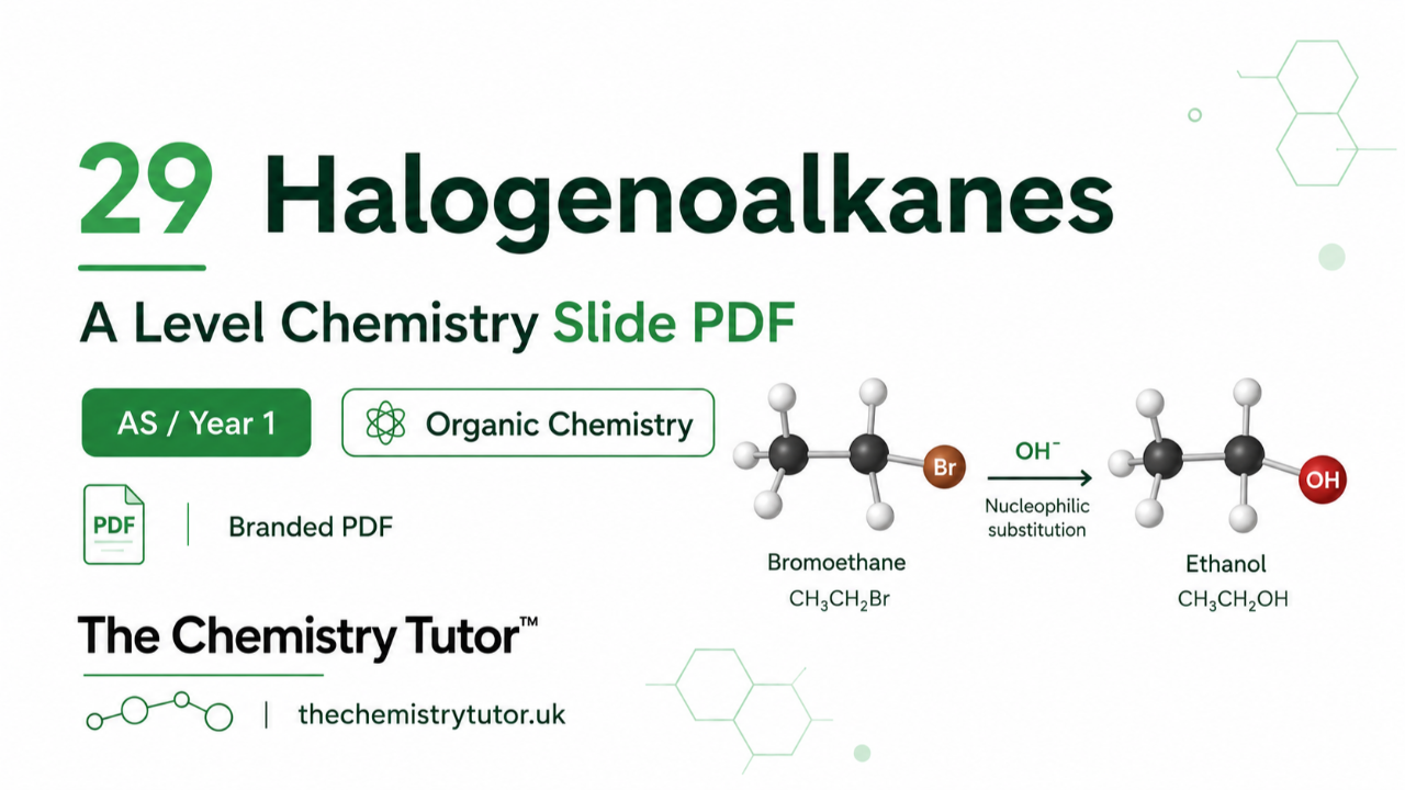 29 Halogenoalkanes thumbnail