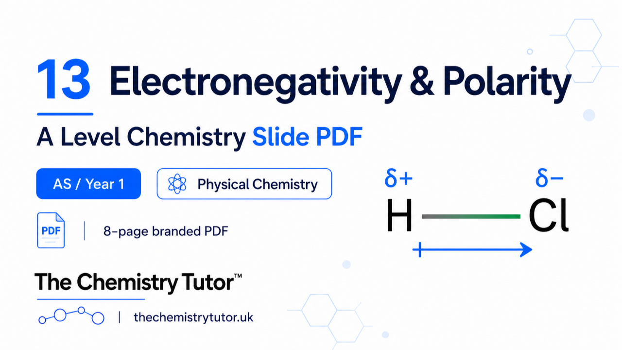 13 Electronegativity & Polarity thumbnail