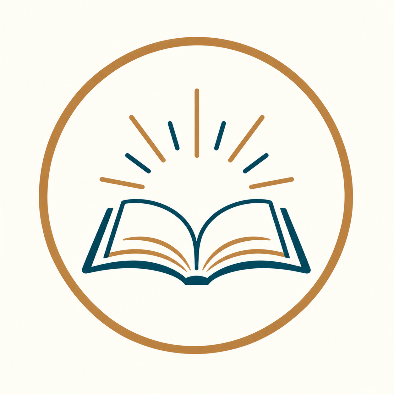 Open book testimonial avatar