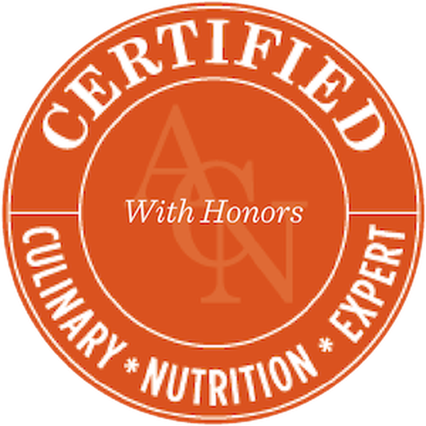 Certified Culinary Nutrition Expert, Academy of Culinary Nutrition