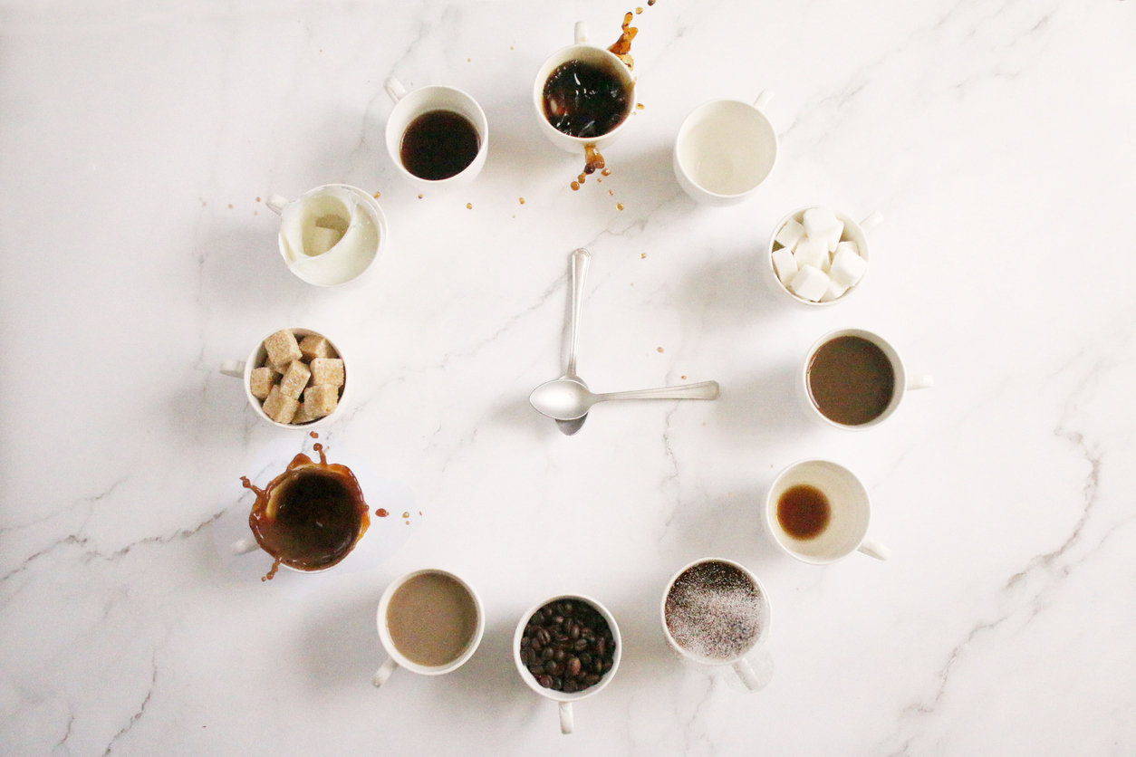 coffee clock