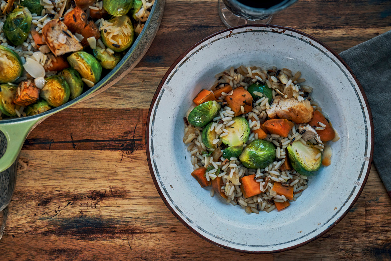 thanksgiving leftover turkey bake