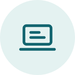 A laptop icon