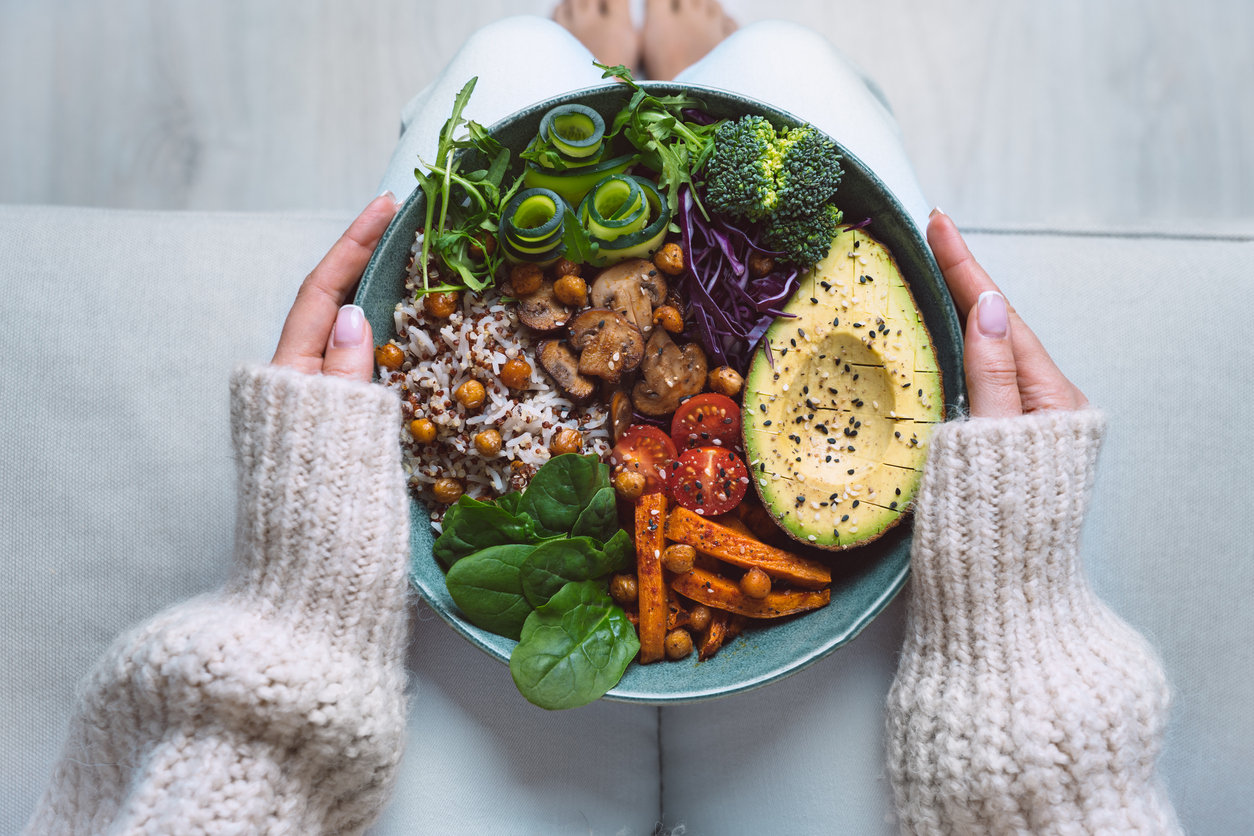 balanced buddha bowl